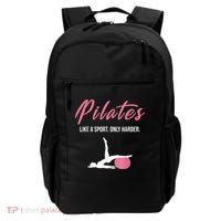Funny Pilates For Pilates Lovers Coaches & Trainers Backpack thumb 0