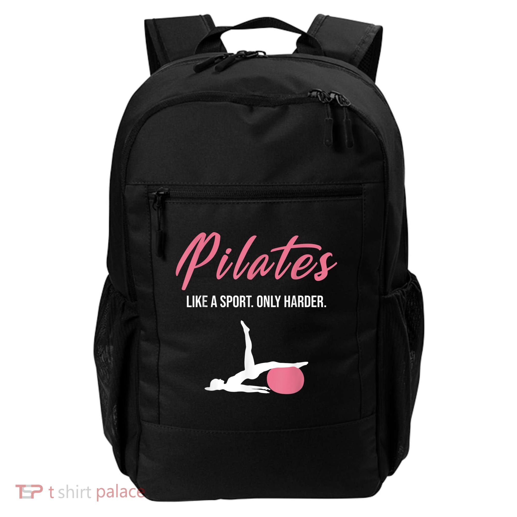 Funny Pilates For Pilates Lovers Coaches & Trainers Backpack