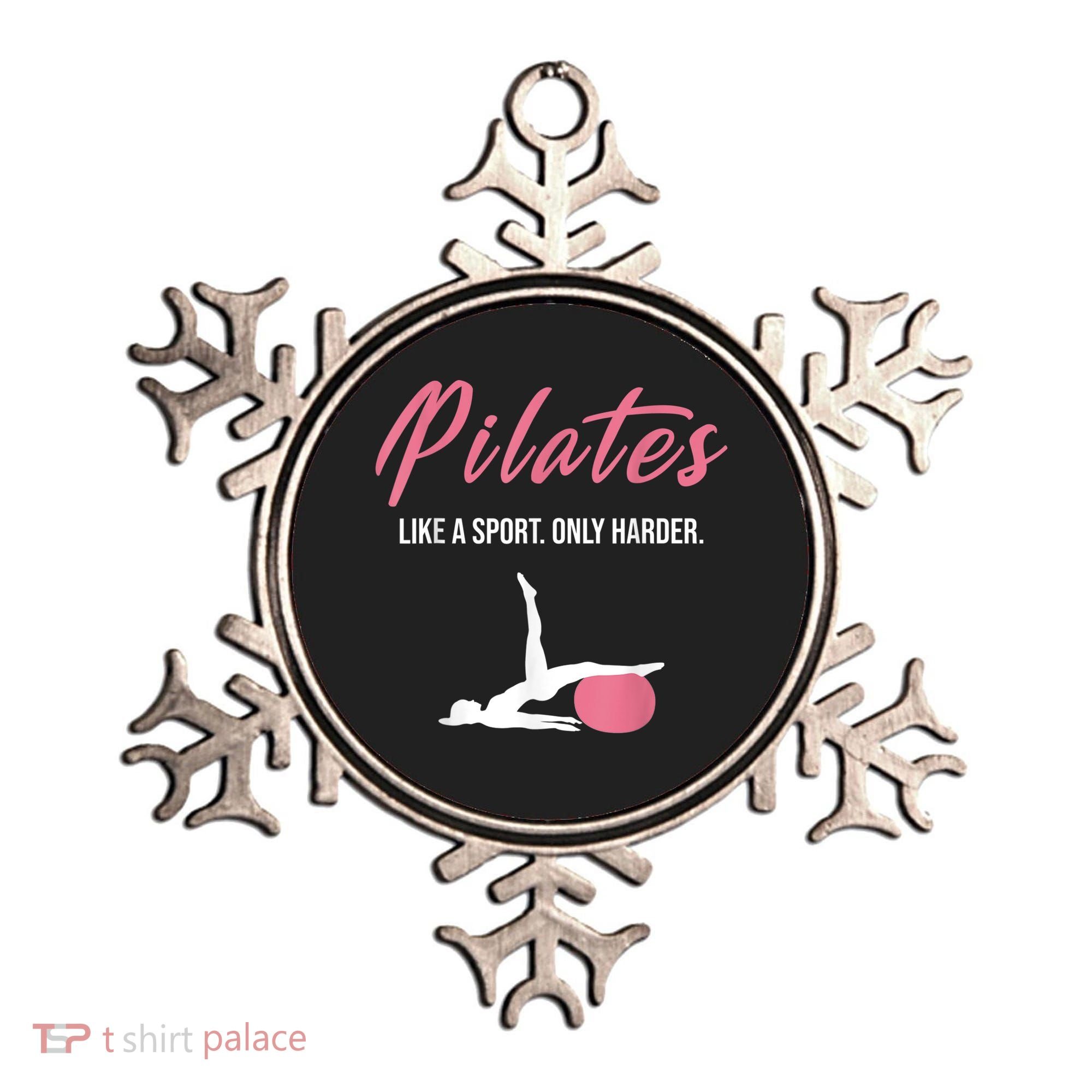 Funny Pilates For Pilates Lovers Coaches & Trainers Ornament
