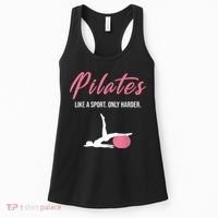 Funny Pilates For Pilates Lovers Coaches & Trainers Women's Tank Top thumb 0