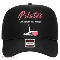 Funny Pilates For Pilates Lovers Coaches & Trainers Hat thumb 0