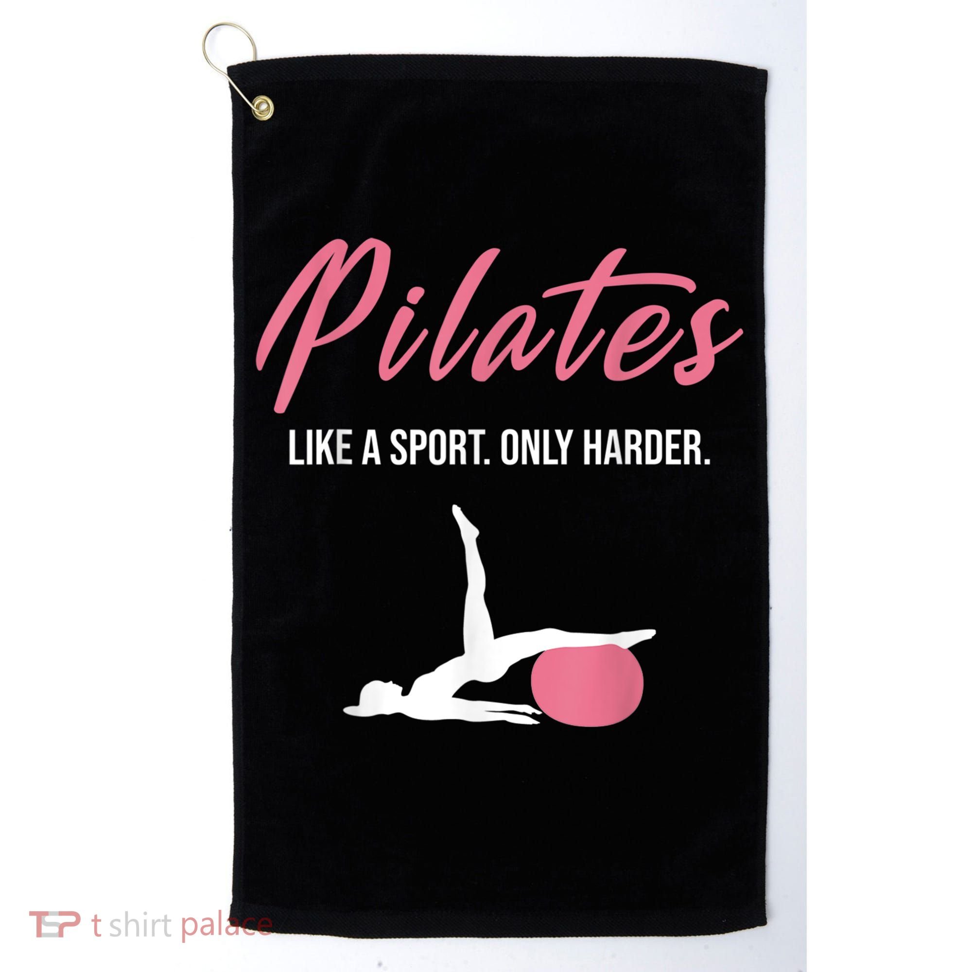 Funny Pilates For Pilates Lovers Coaches & Trainers Golf Towel