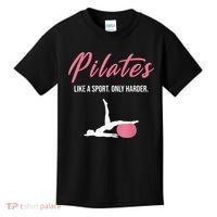 Funny Pilates For Pilates Lovers Coaches & Trainers Kids T-Shirt thumb 0