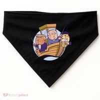 Fishing Presidents Funny USA-Made Doggie Bandana thumb 0
