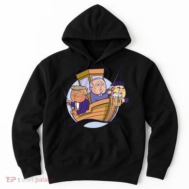 Fishing Presidents Funny Hoodie