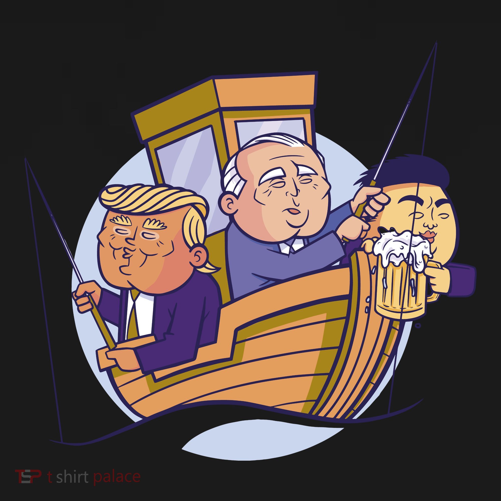 Fishing Presidents Funny Sweatshirt