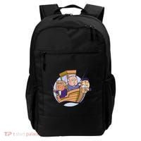 Fishing Presidents Funny Backpack thumb 0