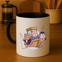 Fishing Presidents Funny Coffee Mug thumb 4
