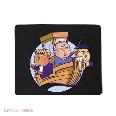 Fishing Presidents Funny Mousepad