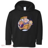 Fishing Presidents Funny Toddler Hoodie thumb 0