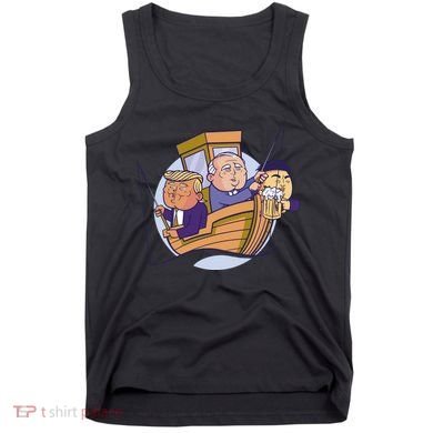 Fishing Presidents Funny Tank Top