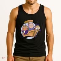 Fishing Presidents Funny Tank Top thumb 3