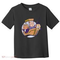 Fishing Presidents Funny Toddler T-Shirt thumb 0