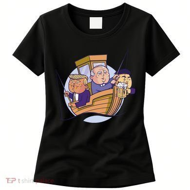 Fishing Presidents Funny Women's T-Shirt