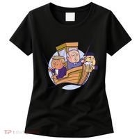Fishing Presidents Funny Women's T-Shirt thumb 0