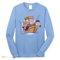 Fishing Presidents Funny Long Sleeve Shirt thumb 0
