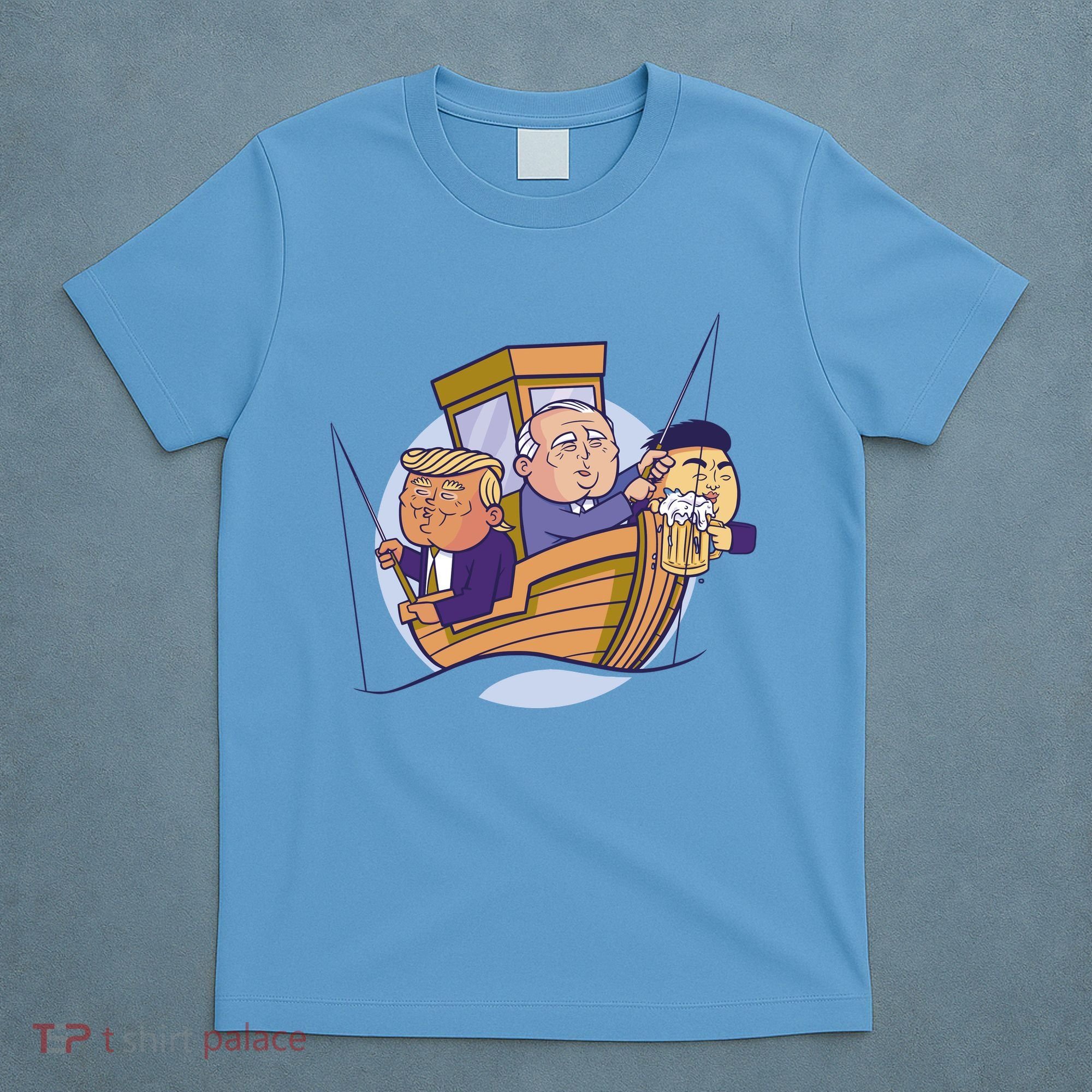 Fishing Presidents Funny T-Shirt
