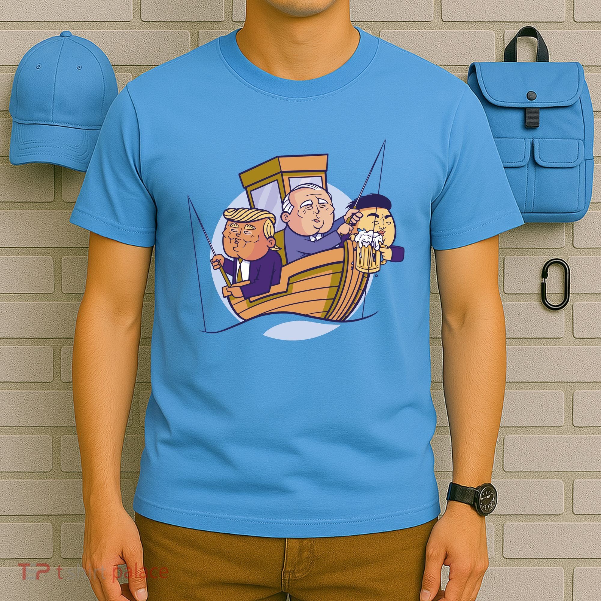 Fishing Presidents Funny T-Shirt