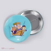 Fishing Presidents Funny Button thumb 0