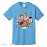 Fishing Presidents Funny Kids T-Shirt thumb 0