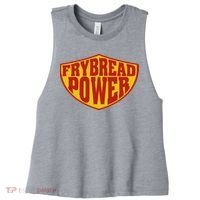 Frybread Power Women's Racerback Cropped Tank thumb 0
