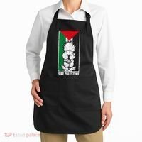 Free Palestine Flag Hanthala Gaza Save Sheikh Jarrah Apron thumb 2