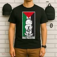 Free Palestine Flag Hanthala Gaza Save Sheikh Jarrah T-Shirt thumb 6