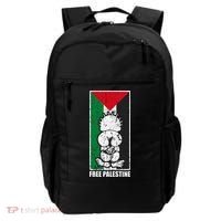 Free Palestine Flag Hanthala Gaza Save Sheikh Jarrah Backpack thumb 0