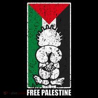 Free Palestine Flag Hanthala Gaza Save Sheikh Jarrah Bucket Hat thumb 4