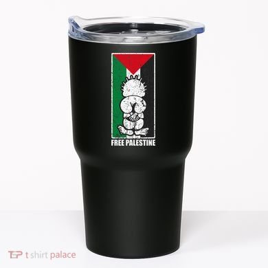 Free Palestine Flag Hanthala Gaza Save Sheikh Jarrah Tumbler