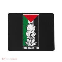 Free Palestine Flag Hanthala Gaza Save Sheikh Jarrah Mousepad thumb 0