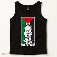 Free Palestine Flag Hanthala Gaza Save Sheikh Jarrah Tank Top thumb 2