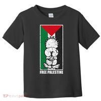Free Palestine Flag Hanthala Gaza Save Sheikh Jarrah Toddler T-Shirt thumb 0