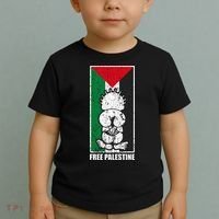 Free Palestine Flag Hanthala Gaza Save Sheikh Jarrah Toddler T-Shirt thumb 2