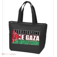 Free Palestine Free Gaza End Apartheid Palestinian Flag Tote Bag thumb 3