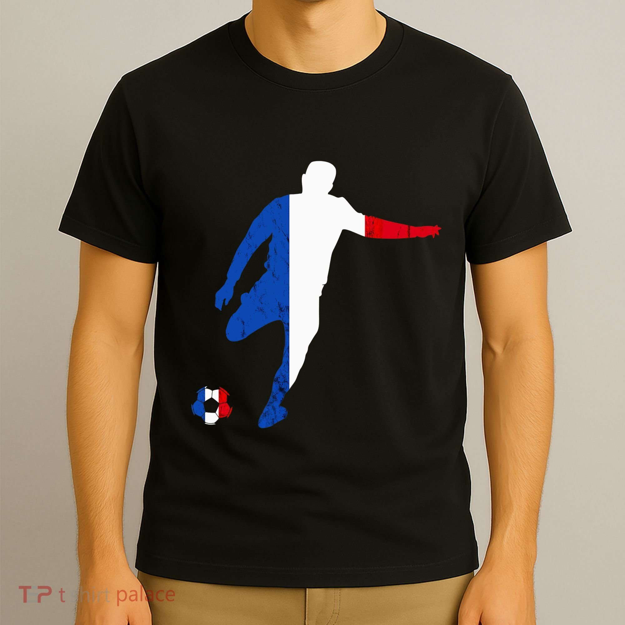 French Pride France Soccer Team France Flag French Roots T-Shirt
