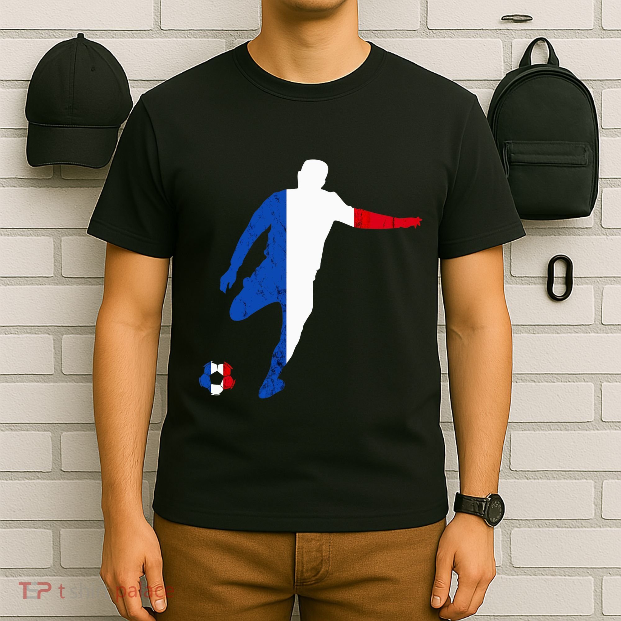 French Pride France Soccer Team France Flag French Roots T-Shirt