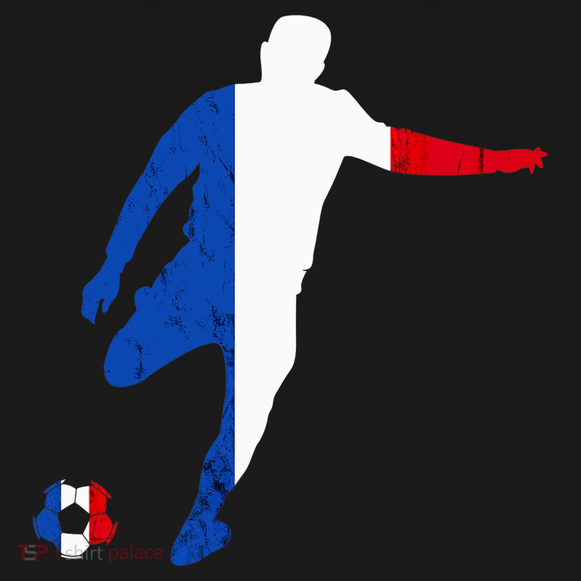 French Pride France Soccer Team France Flag French Roots T-Shirt