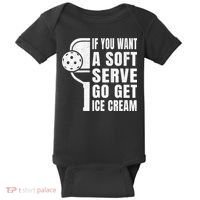 Funny Pickleball Baby Bodysuit thumb 0