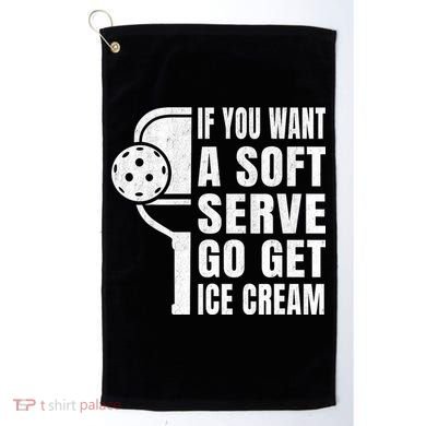 Funny Pickleball Golf Towel