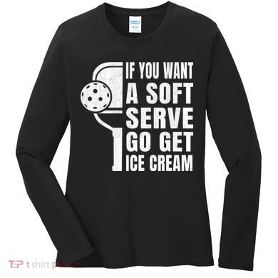 Funny Pickleball Women's Long Sleeve Shirt