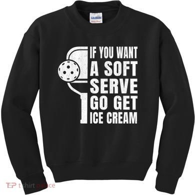 Funny Pickleball Kids Sweatshirt