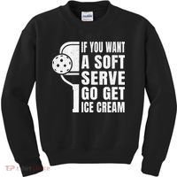 Funny Pickleball Kids Sweatshirt thumb 0