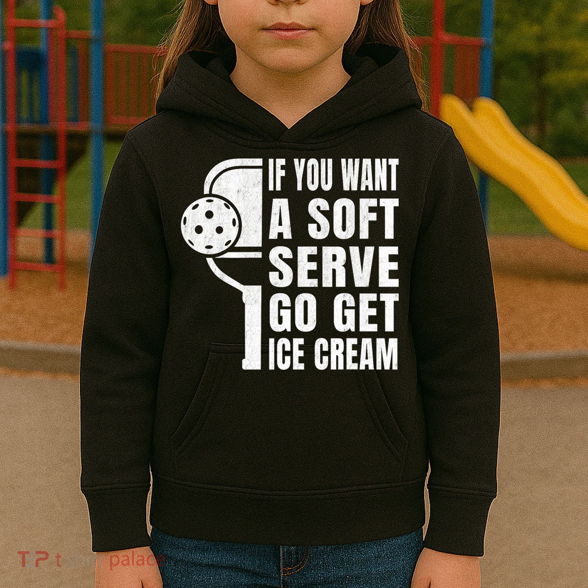 Funny Pickleball Kids Hoodie