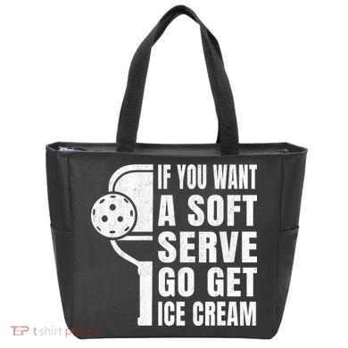 Funny Pickleball Tote Bag