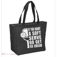 Funny Pickleball Tote Bag thumb 2
