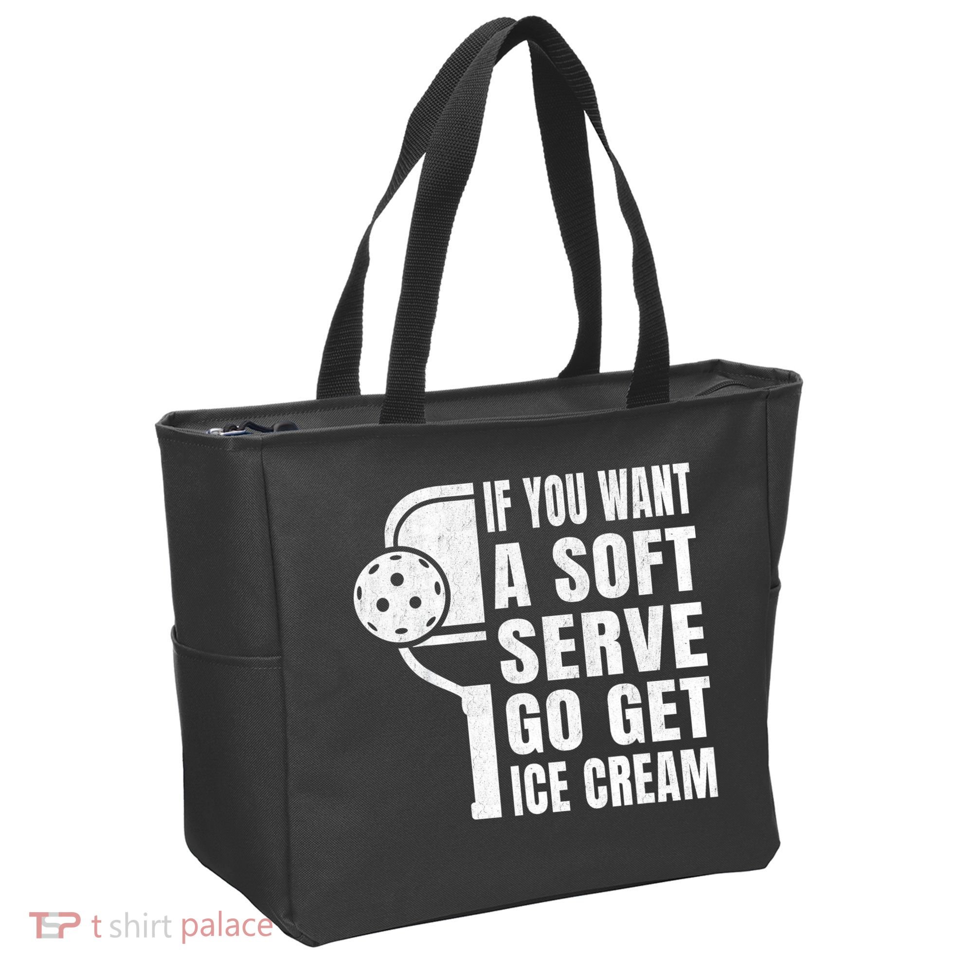 Funny Pickleball Tote Bag