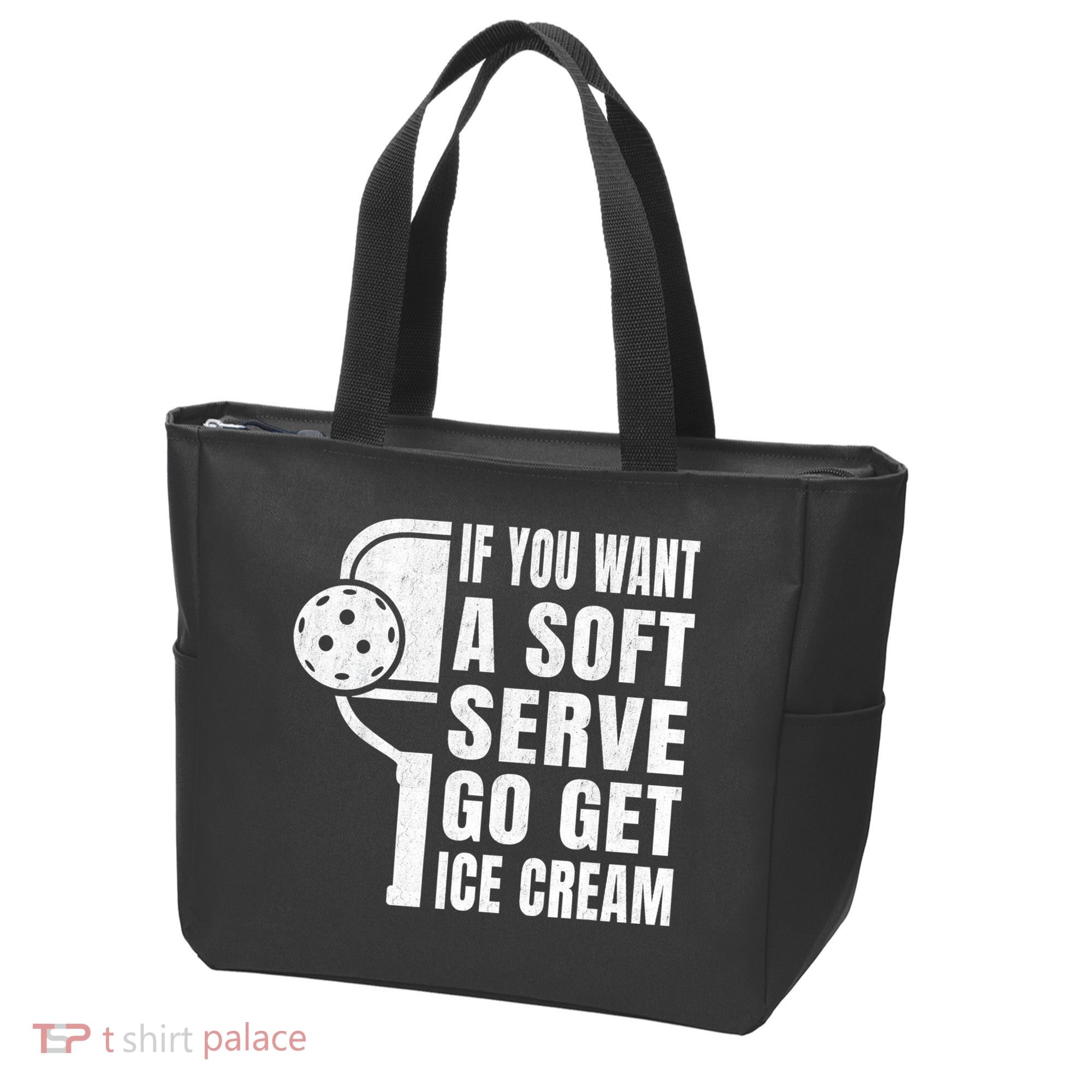 Funny Pickleball Tote Bag