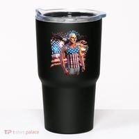 Funny Patriotic Fourth Of July Buff George Washington Tumbler thumb 0