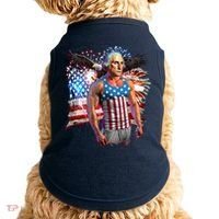 Funny Patriotic Fourth Of July Buff George Washington Doggie Tank thumb 0